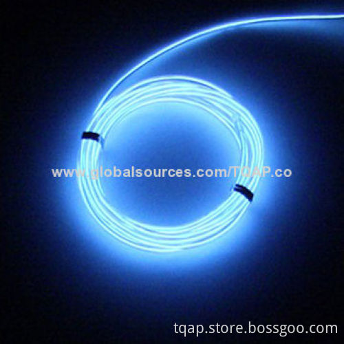 Electroluminescent Light Cable, 2.3mm, Blue